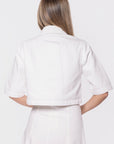 Kensley Jacket (White) - Top - Yakira Bella