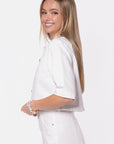 Kensley Jacket (White) - Top - Yakira Bella