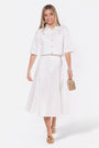 Kensley Jacket (White) - Top - Yakira Bella