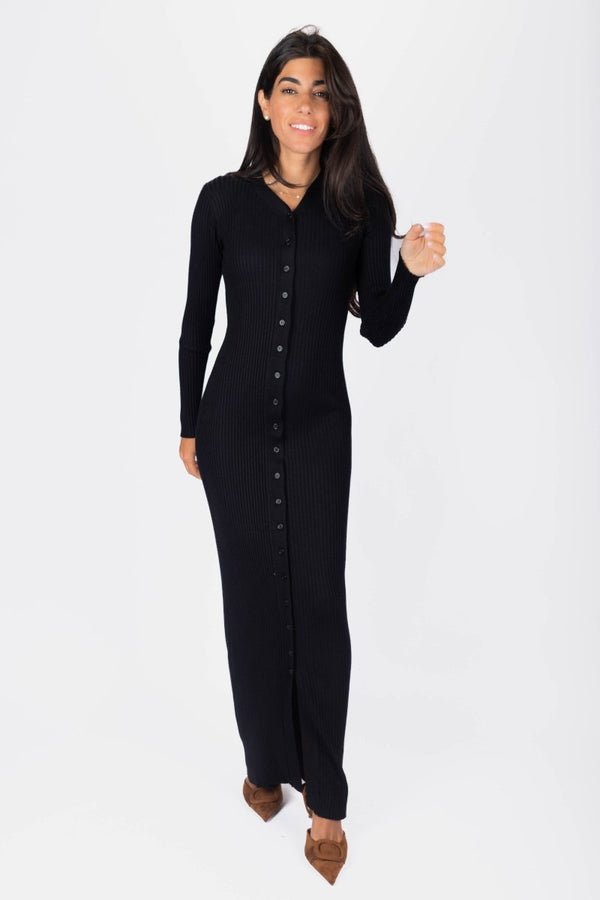 Kerry Dress (Black) - Dress - Yakira Bella