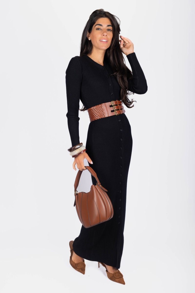 Kerry Dress (Black) - Dress - Yakira Bella