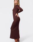 Kerry Dress (Dark Brown) - Dress - Yakira Bella
