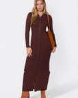 Kerry Dress (Dark Brown) - Dress - Yakira Bella