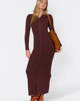 Kerry Dress (Dark Brown) - Dress - Yakira Bella