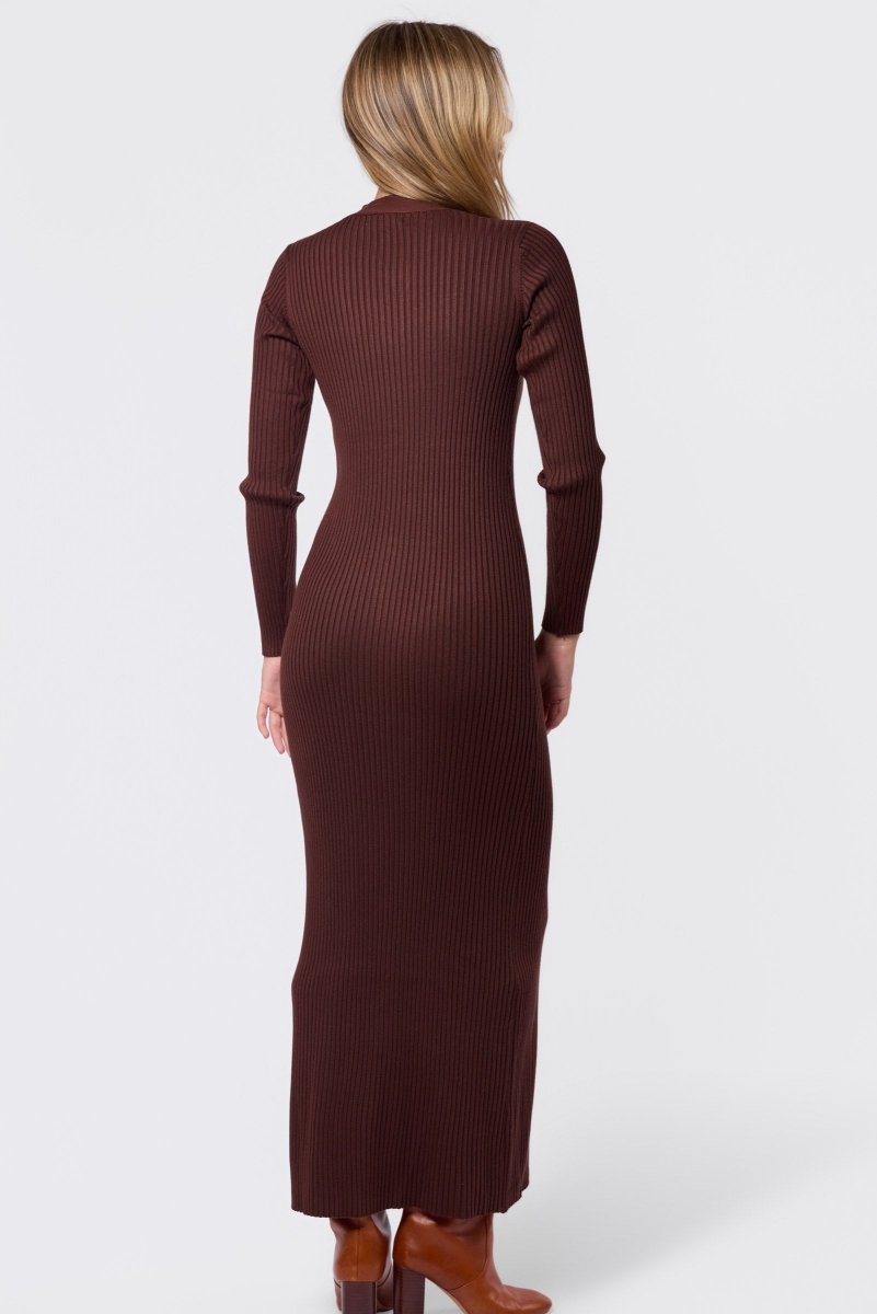 Kerry Dress (Dark Brown) - Dress - Yakira Bella