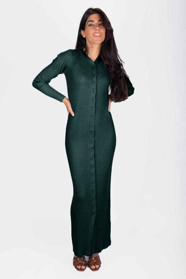 Kerry Dress (Green) - Dress - Yakira Bella