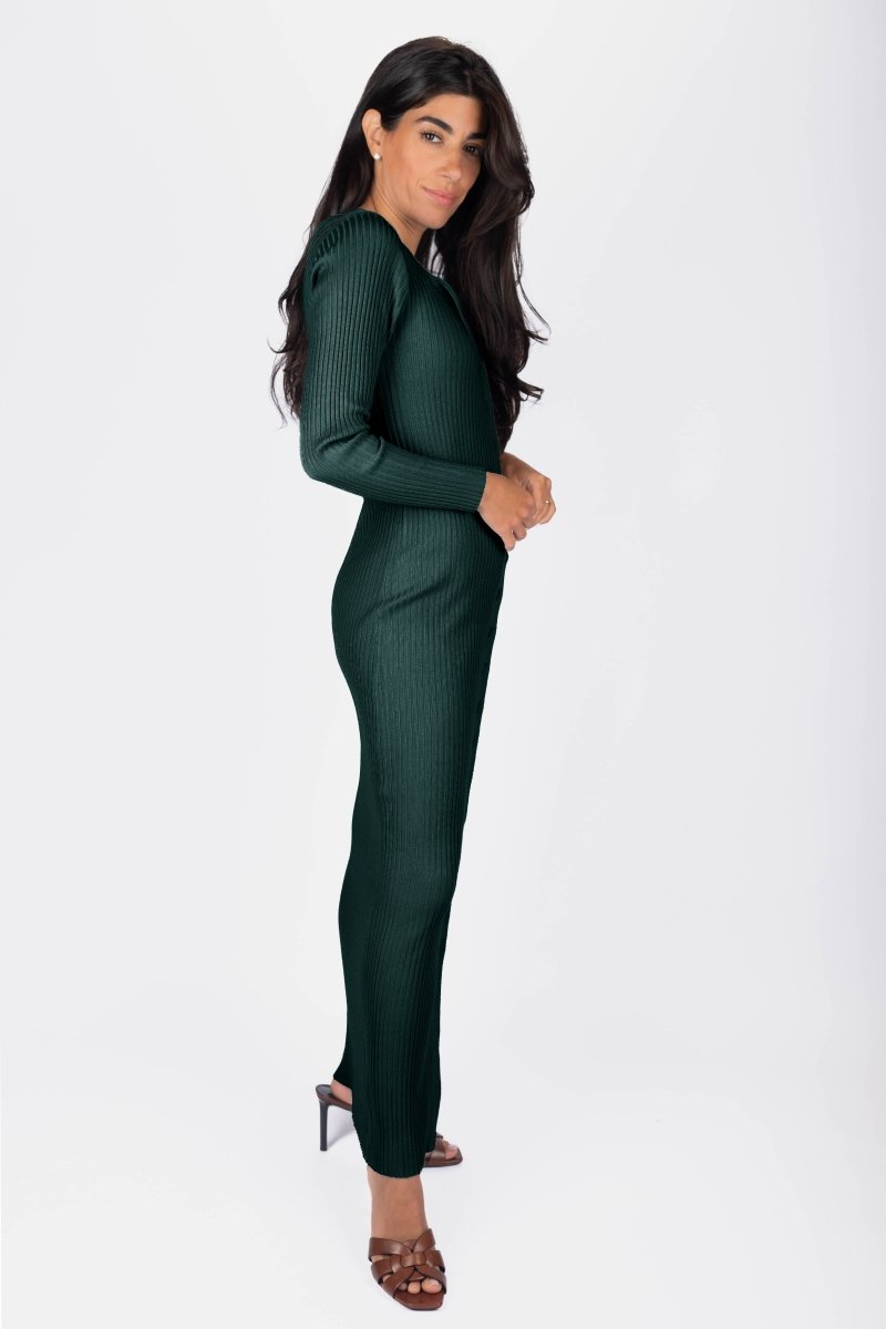 Kerry Dress (Green) - Dress - Yakira Bella
