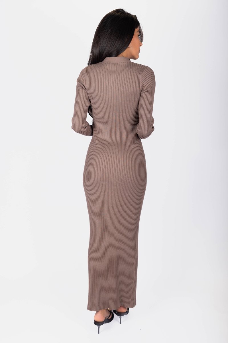 Kerry Dress (Mocha) - Dress - Yakira Bella