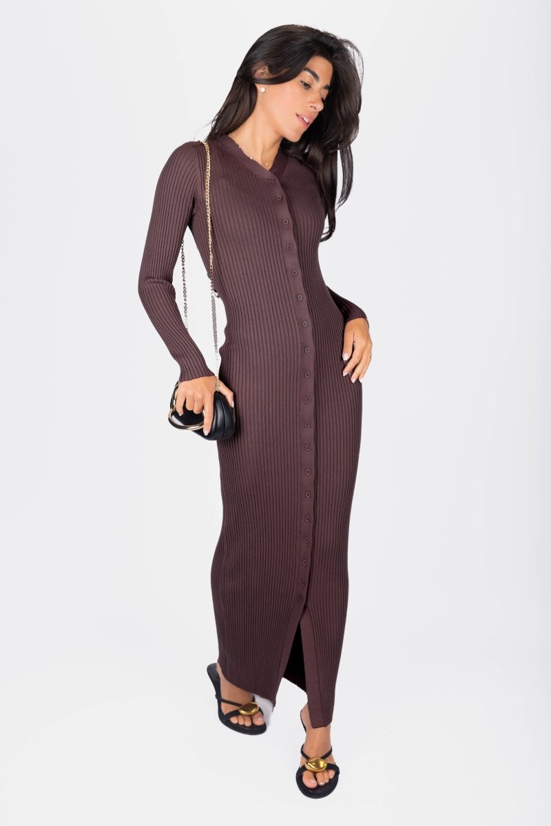 Kerry Dress (Plum) - Dress - Yakira Bella