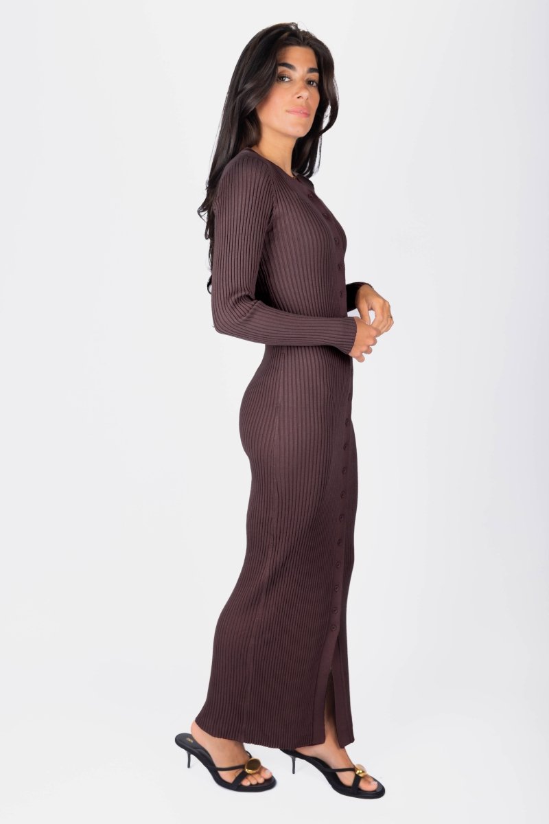 Kerry Dress (Plum) - Dress - Yakira Bella