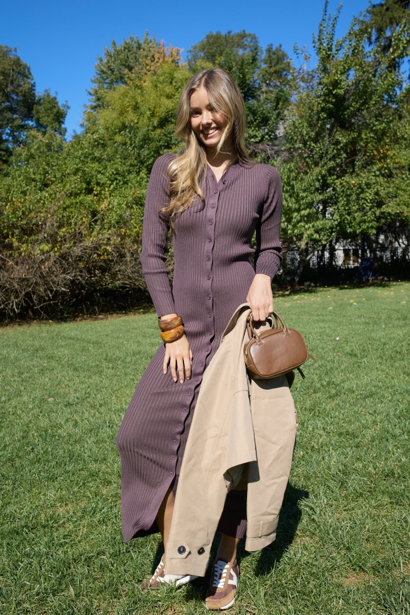 Kerry Dress (Plum) - Dress - Yakira Bella