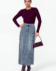 Ketra Skirt (Blue) - Skirt - Yakira Bella
