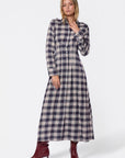 Kiera Dress (Black Plaid) - Dress - Yakira Bella