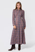 Kiera Dress (Brown Plaid)