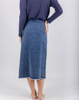 KIMBERLY SKIRT (BLUE/BLACK) - Skirt - Yakira Bella