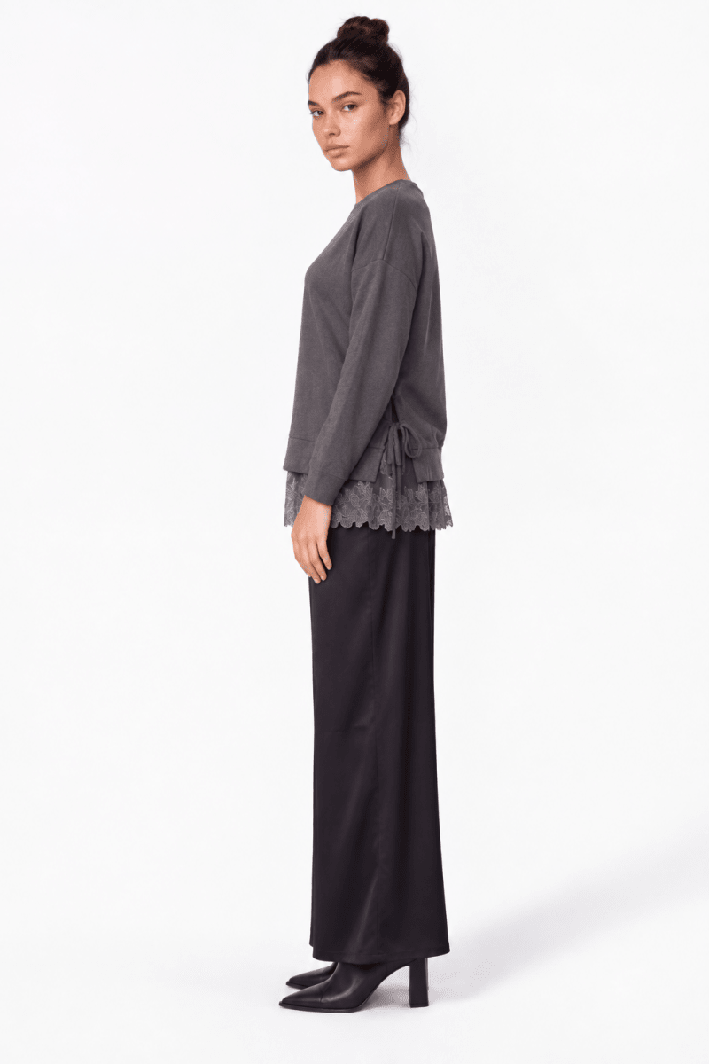 Kinna Dress (Dark Grey) - Dress - Yakira Bella