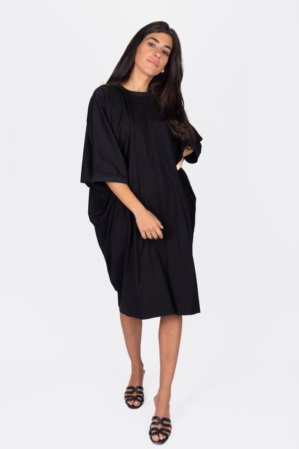 KIRA DRESS (BLACK) - Dress - Yakira Bella