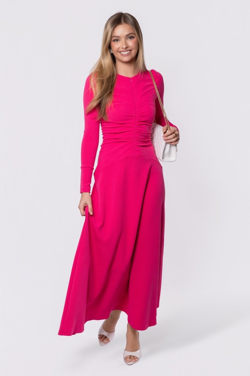 Kristen Dress (Pink) - Dress - Yakira Bella