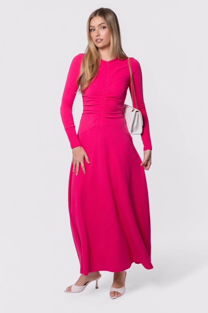 Kristen Dress (Pink) - Dress - Yakira Bella