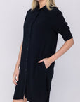 LAILA DRESS (BLACK) 38" - Dress - Yakira Bella