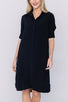 LAILA DRESS (BLACK) 41" - Dress - Yakira Bella