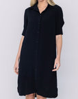 LAILA DRESS (BLACK) 41" - Dress - Yakira Bella