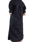 LAILA DRESS (JET BLACK) 41" - Dress - Yakira Bella