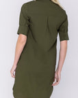 LAILA DRESS (OLIVE) 38" - Dress - Yakira Bella