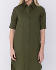 LAILA DRESS (OLIVE) 38" - Dress - Yakira Bella