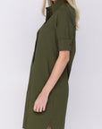 LAILA DRESS (OLIVE) 38" - Dress - Yakira Bella