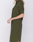 LAILA DRESS (OLIVE) 41" - Dress - Yakira Bella