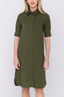 Laila Dress (Olive) 41"