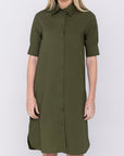 LAILA DRESS (OLIVE) 41" - Dress - Yakira Bella