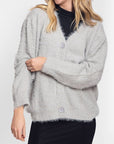 LANA CARDIGAN (LIGHT GREY) - Top - Yakira Bella