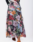 Laurel Skirt (Black Pattern) - Skirt - Yakira Bella