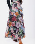 Laurel Skirt (Black Pattern) - Skirt - Yakira Bella