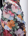 Laurel Skirt (Black Pattern) - Skirt - Yakira Bella