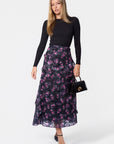 Laurel Skirt (Black/Pink) - Skirt - Yakira Bella