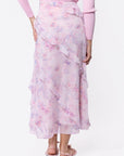 Laurel Skirt (Pink Flower) - Skirt - Yakira Bella
