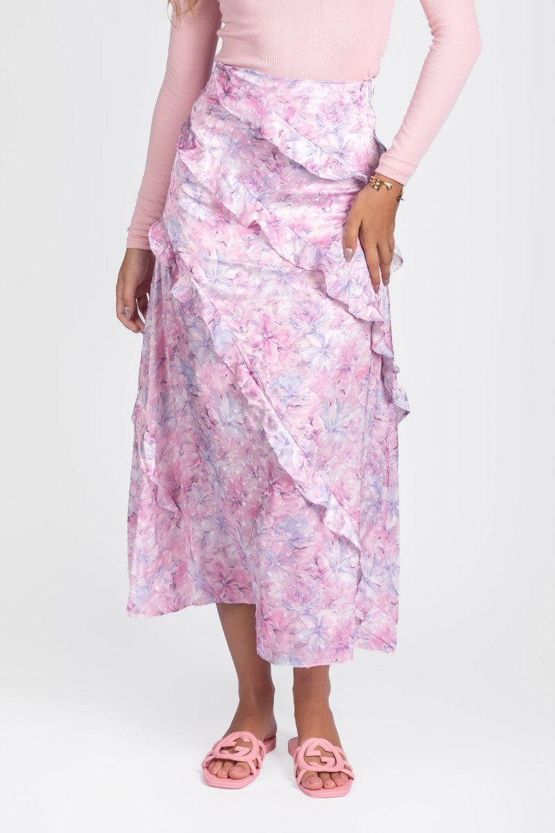 LAUREL SKIRT (PURPLE) - Skirt - Yakira Bella