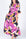 LAUREN DRESS (PINK PATTERN) - Dress - Yakira Bella