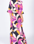 LAUREN DRESS (PINK PATTERN) - Dress - Yakira Bella