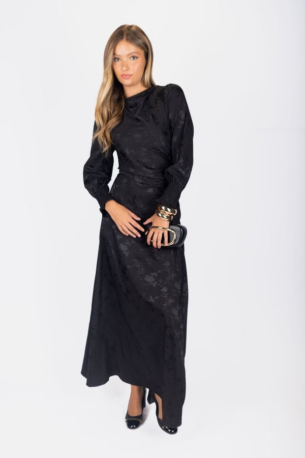 Lavella Dress (Black) - Dress - Yakira Bella