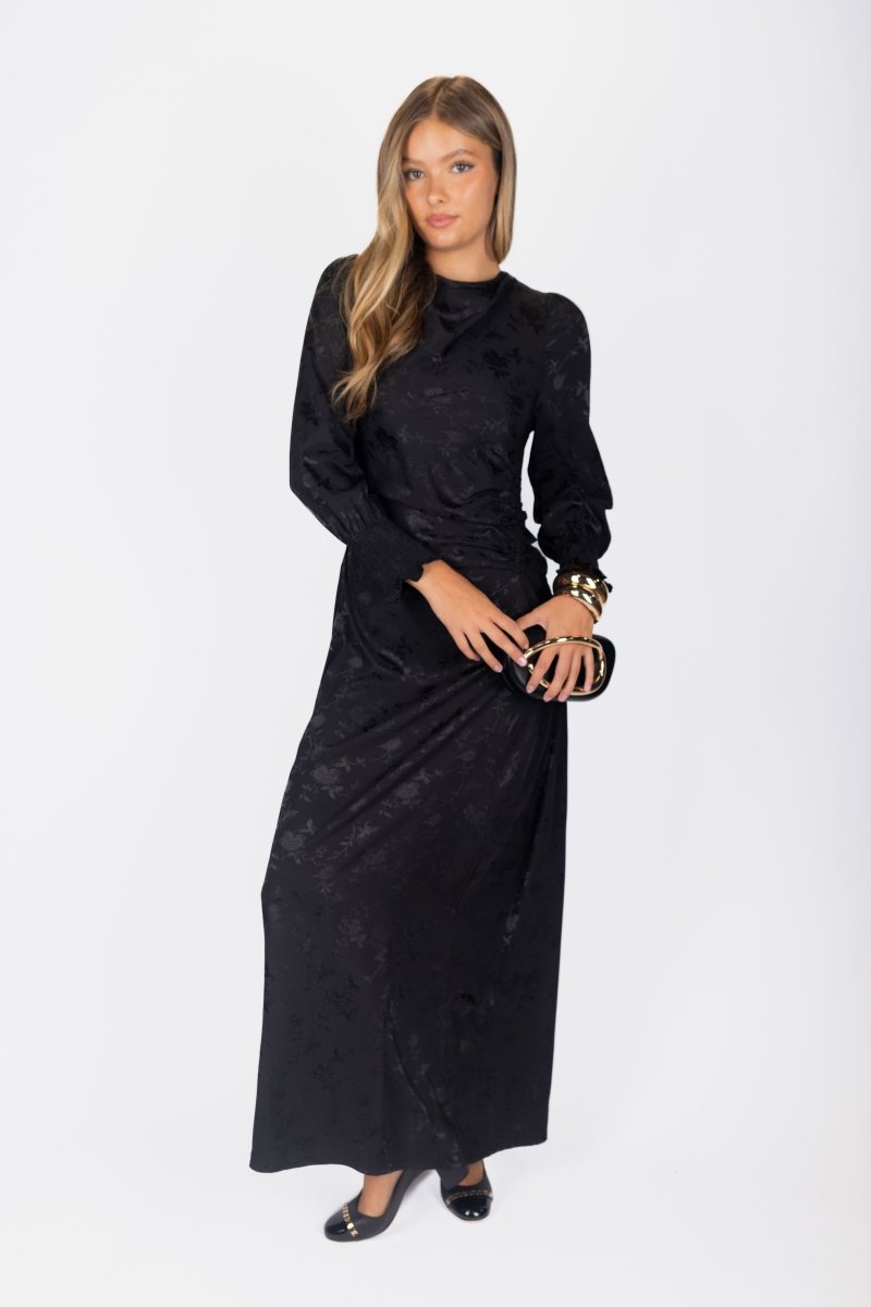 Lavella Dress (Black) - Dress - Yakira Bella