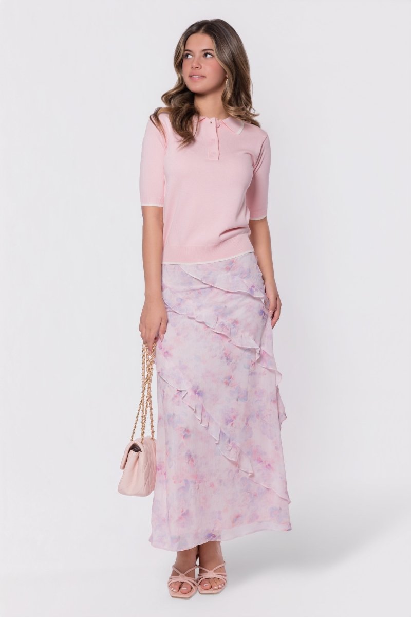Leah Top (Light Pink) - Top - Yakira Bella