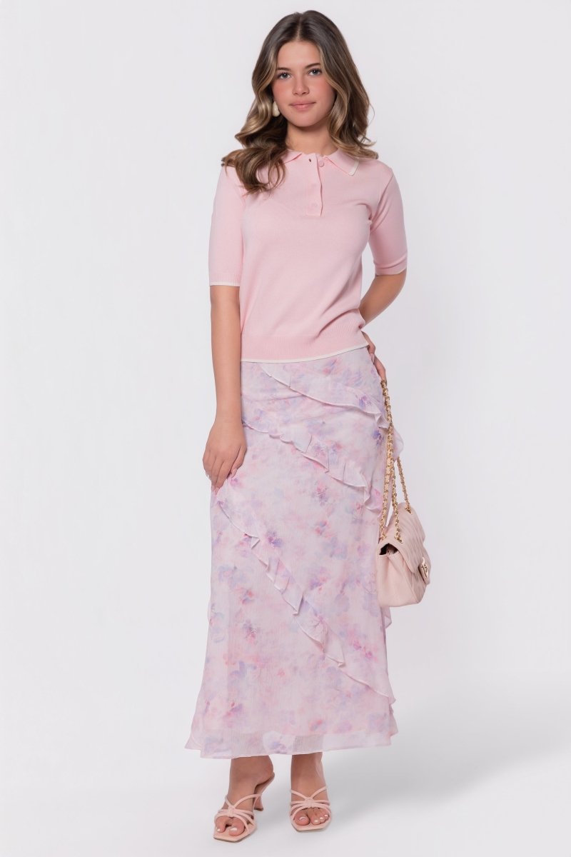 Leah Top (Light Pink) - Top - Yakira Bella