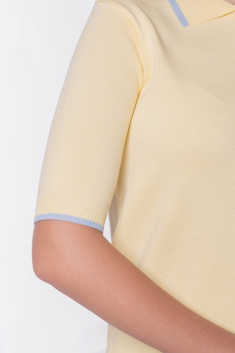 Leah Top (Light Yellow) - Top - Yakira Bella