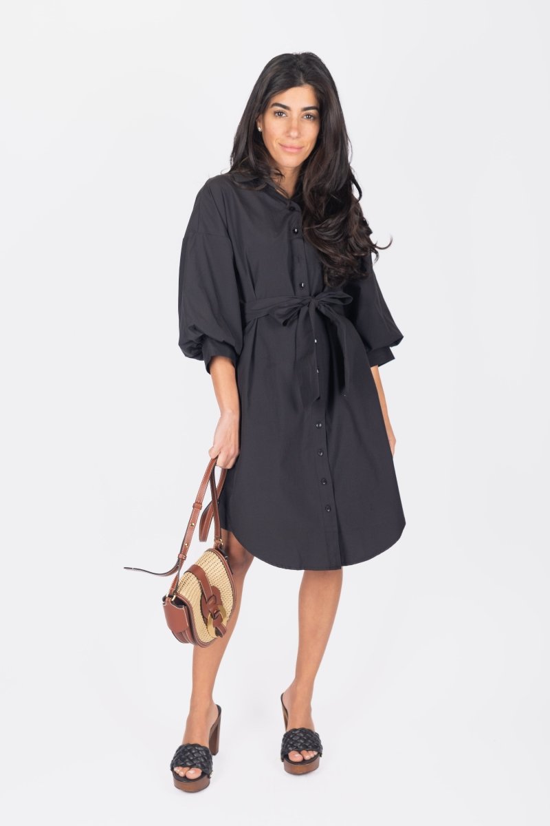 LEIA DRESS (BLACK) - Dress - Yakira Bella