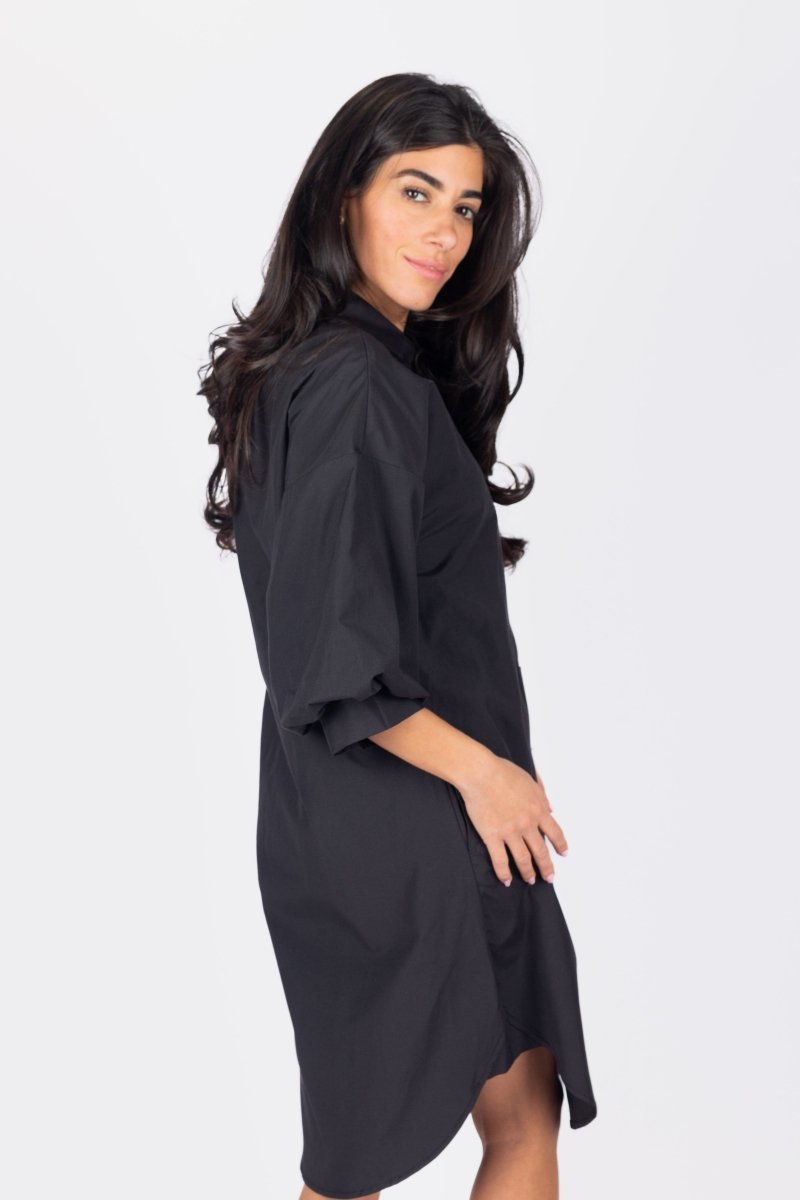 LEIA DRESS (BLACK) - Dress - Yakira Bella