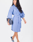 LEIA DRESS (BLUE) - Dress - Yakira Bella